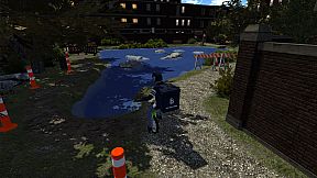 Unicycle Pizza Time!