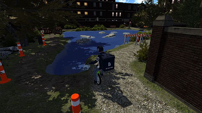 Unicycle Pizza Time!