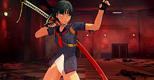 OneeChanbara ORIGIN - Exclusive Saki Costume: Saki's School Swimwear Classic Navy