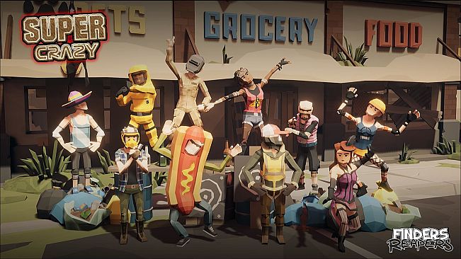 Finders Reapers - Super Crazy Character Pack