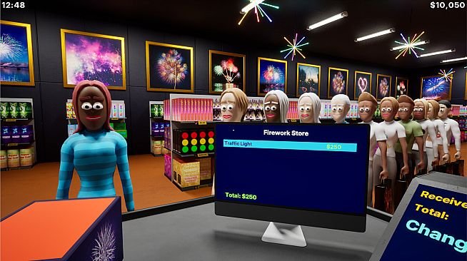 Firework Store Simulator
