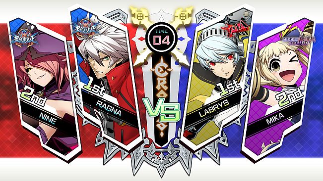 BBTAG DLC Character Pack Vol.6 - Nine/Labrys/Mika