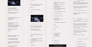 OPUS: Echo of Starsong Official Game Script -Vol.1-