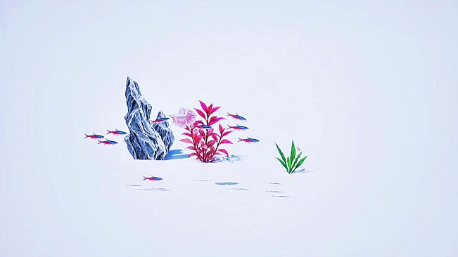 White Aquarium: Live Wallpaper