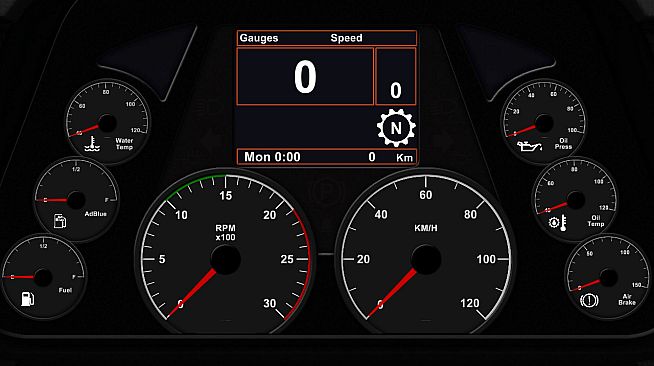 DashPanel - Truck Simulator Full Data