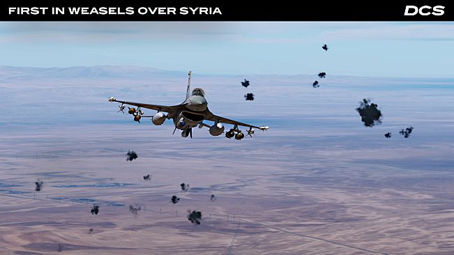 DCS: F-16C First in Weasels Over Syria Campaign by Ground Pounder Sims