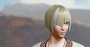 Monster Hunter Rise - "Asymmetric Cut" hairstyle