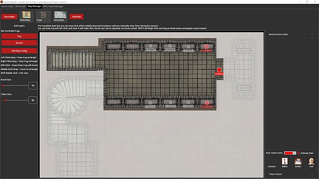 Dudes on a Map: Virtual Grid Paper