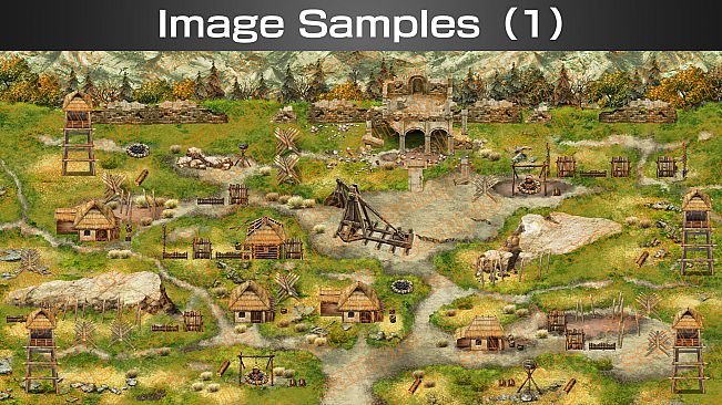 Single-picture map collection of materials4