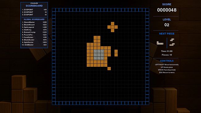 SpinGrid: Core Block Puzzle