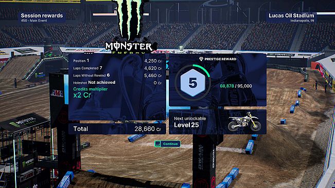 Monster Energy Supercross 5 - Credits Multiplier