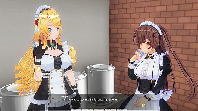 CUSTOM ORDER MAID 3D2 Overbearing and preppy girl maid GP-01