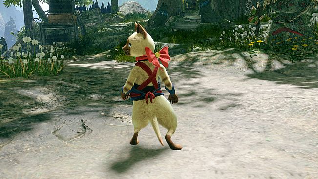 MONSTER HUNTER RISE - "Bow Collar" Palico layered armor piece