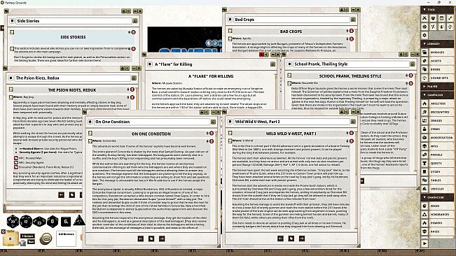 Fantasy Grounds - Seven Worlds Module 2: Divided We Fall