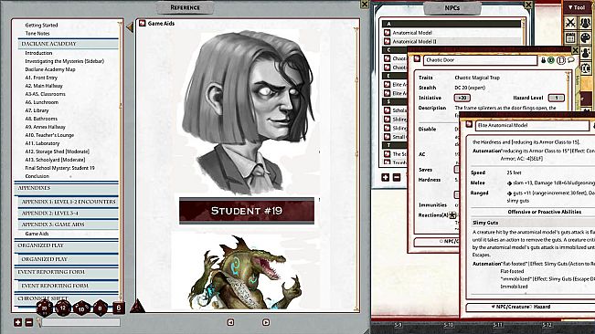 Fantasy Grounds - Pathfinder 2 RPG - Pathfinder Society Scenario #2-09: The Seven Secrets of Dacilane Academy
