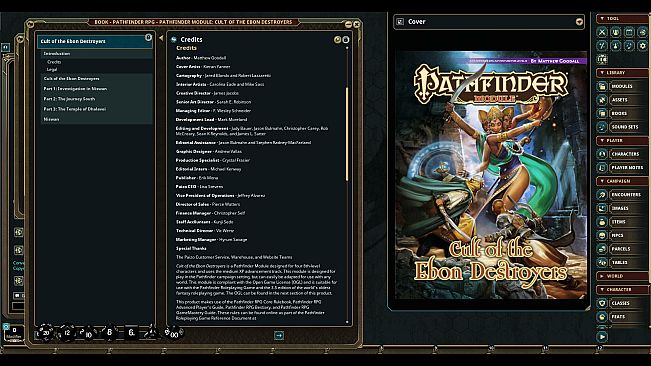 Fantasy Grounds - Pathfinder RPG - Pathfinder Module: Cult of the Ebon Destroyers