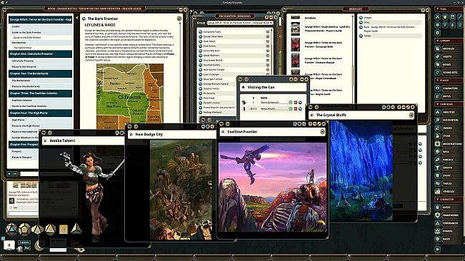 Fantasy Grounds - Rifts(R) for Savage World Terror on the Dark Frontier Box Set