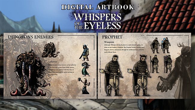 Whispers of the Eyeless Artbook