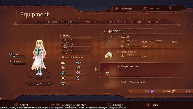 Super Neptunia RPG Dengeki Accessory Set