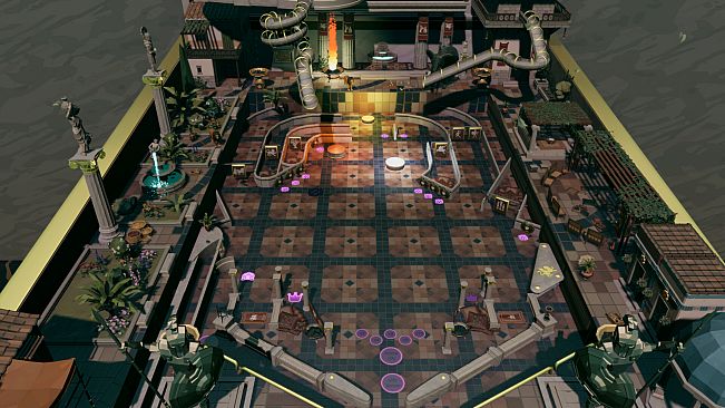 Roxy Raccoon's Pinball Panic - Roman Renaissance