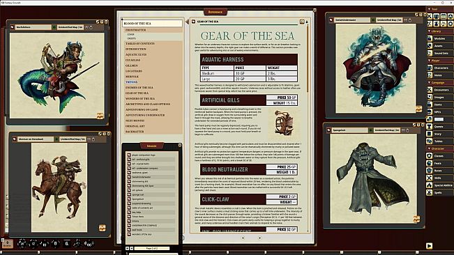 Fantasy Grounds - Pathfinder RPG - Pathfinder Companion: Blood of the Sea
