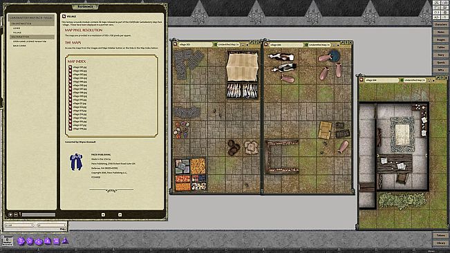 Fantasy Grounds - GameMastery Map Pack: Village