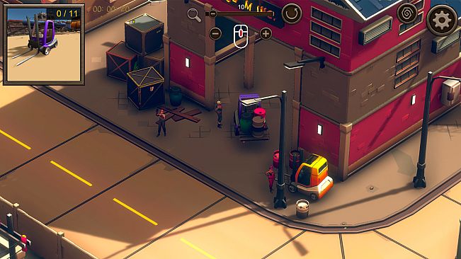 Hidden Harbor Top-Down 3D