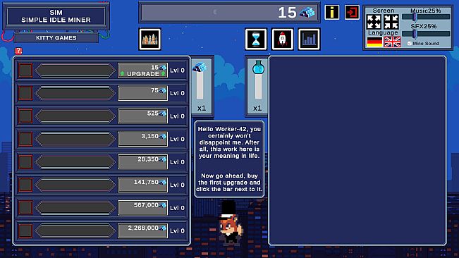 SIM - Simple Idle Miner