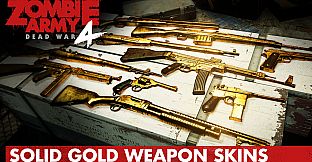 Zombie Army 4: Solid Gold Weapon Skins