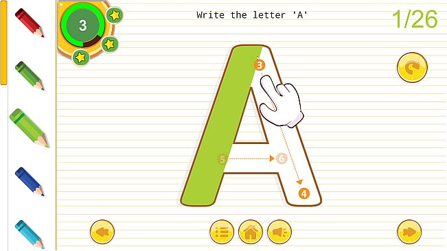 English Tracing Book