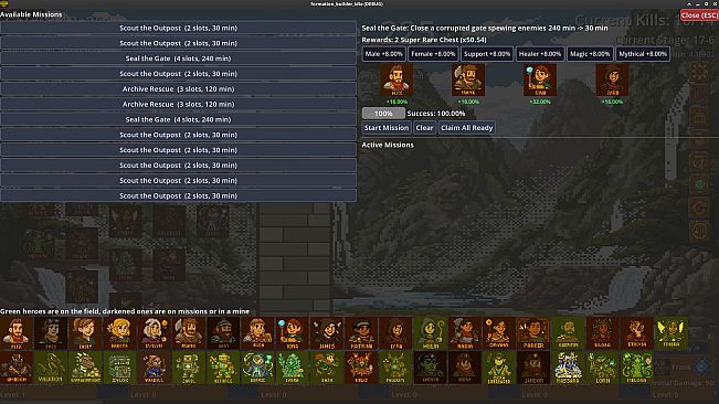 Formation Builder Idle