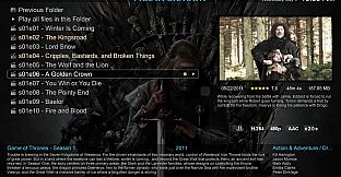 Zoom Player - 4K fullscreen navigation skin