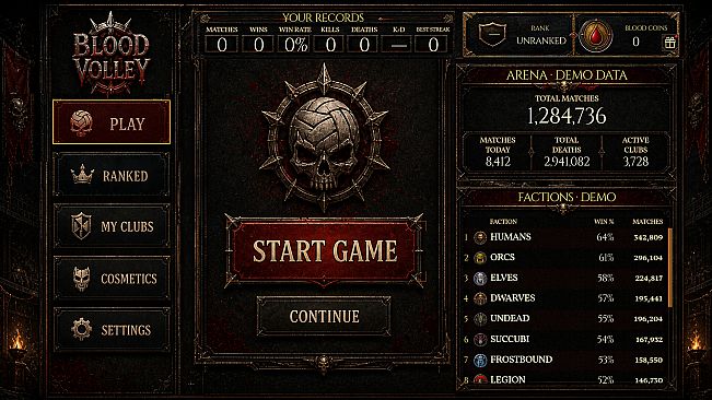 Blood Volley
