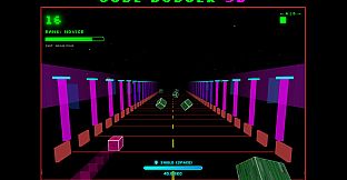 Cube Dodger 3D – Neon Pink Ship