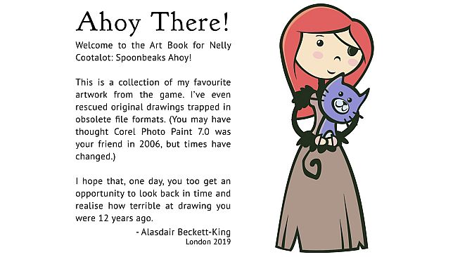 Nelly Cootalot: Spoonbeaks Ahoy! Artbook
