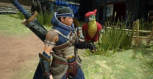 MONSTER HUNTER RISE - "Menacing Macaw" Cohoot outfit