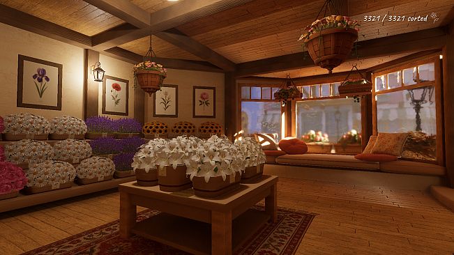 Tidy Up the Flower Shop
