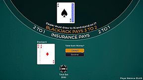 Player vs. Dealer Blackjack