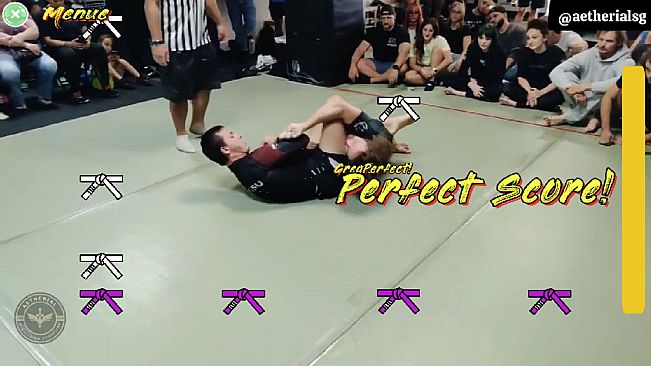 Jiu‑Jitsu Hero! Flow Roll