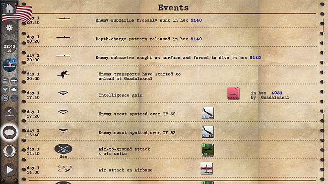 Carrier Battles - Submarines & Torpedo Alley scenario Sep 42