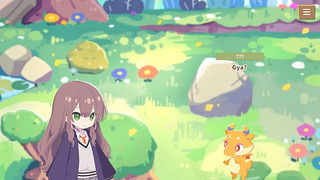 MONPIC -The Hatchling Meets a Girl-