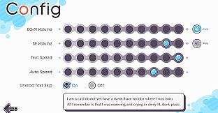 Tyrano Builder - Visual Novel GUI Pack #3 Color-Blue [kopanda UI]