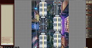 Fantasy Grounds - Starfinder RPG - Starfinder Flip-Mat - Grav Trains