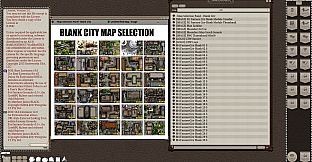 Fantasy Grounds - Meander Map Pack Fantasy City Blank Templates (Map Pack)