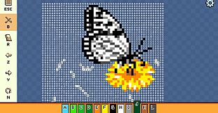 Pixel Cross Stitch - Flowers and Butterflies Pack 2