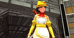 OneeChanbara ORIGIN - Exclusive Saki Costume: Dream Hostess Saki Omelet Yellow