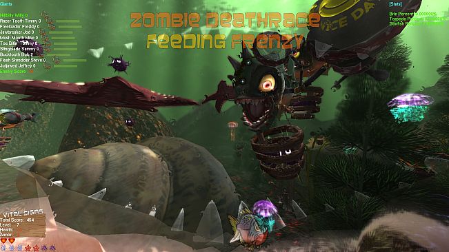 Zombie Deathrace Feeding Frenzy