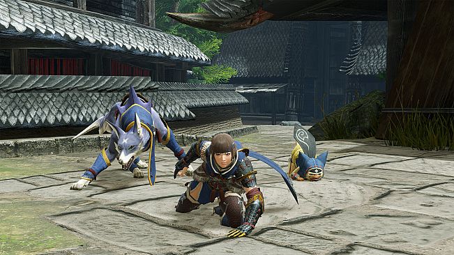 MONSTER HUNTER RISE - "Hide" Pose Set