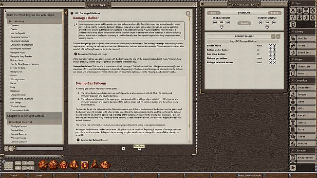 Fantasy Grounds - D&D The Wild Beyond the Witchlight - Syrinscape Sound Link Pack