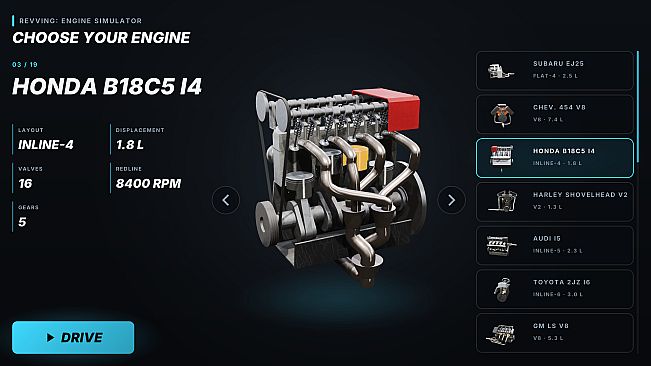 Revving: Engine Simulator